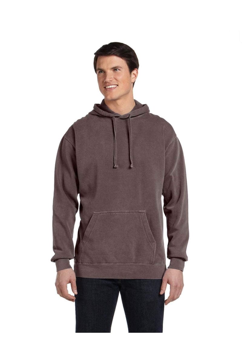Comfort Colors 1567 Adult Hooded Sweatshirt in Chocolate