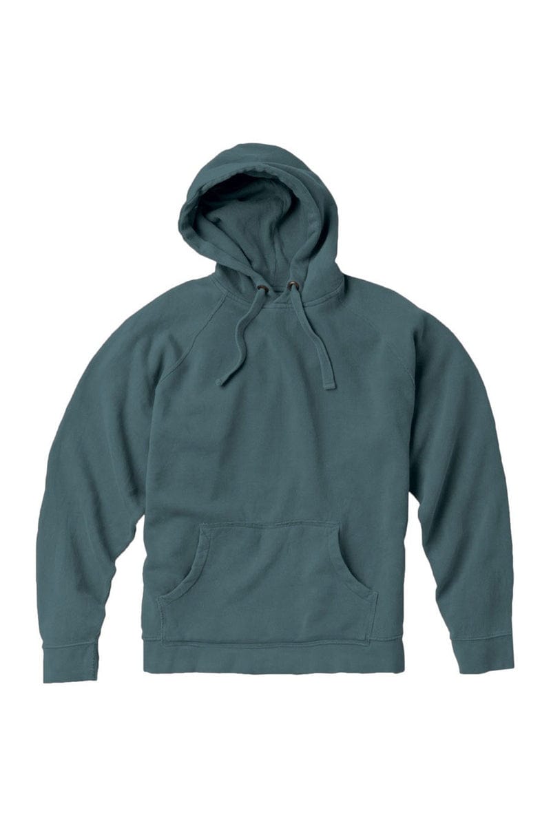Comfort Colors 1567 Adult Hooded Sweatshirt in Blue Spruce