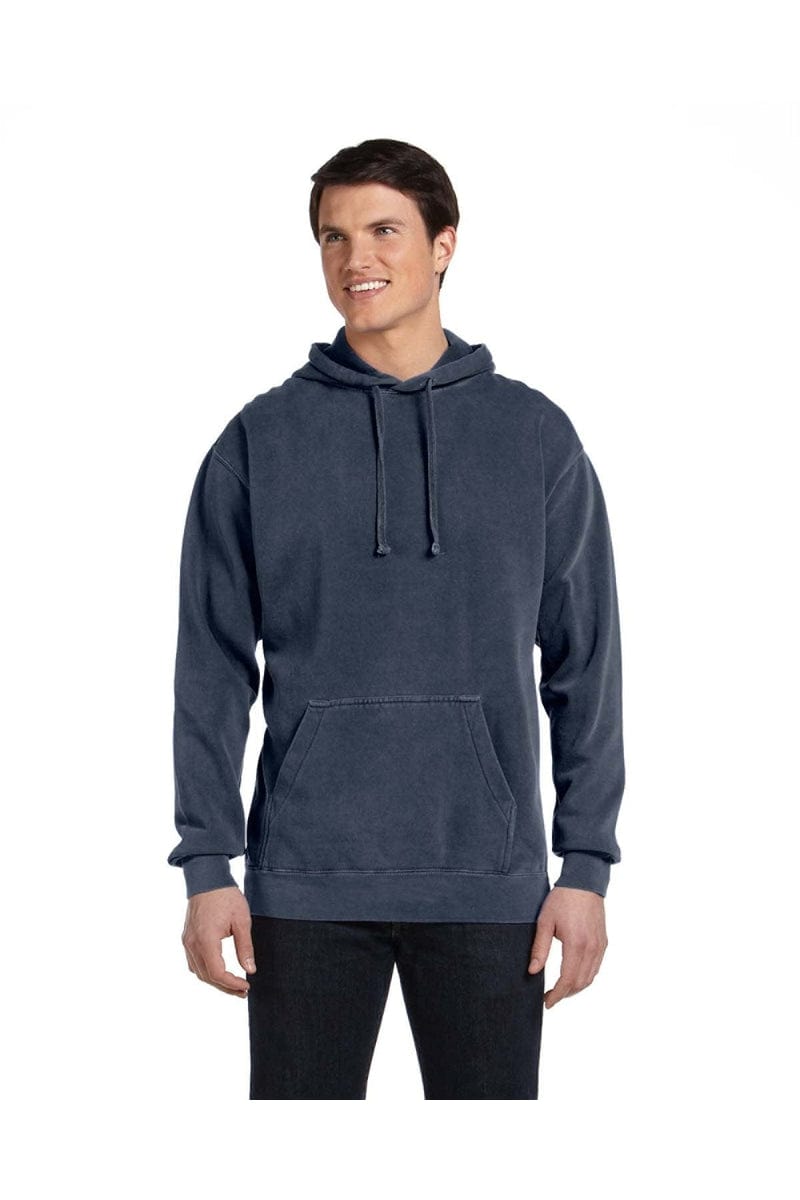 Comfort Colors 1567 Adult Hooded Sweatshirt in Denim