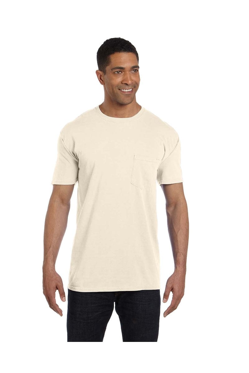 Comfort Colors 6030CC: Adult Heavyweight RS Pocket T-Shirt in Ivory
