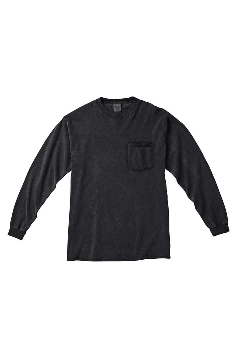 Comfort Colors C4410: Adult Heavyweight Long-Sleeve Pocket T-Shirt in 
