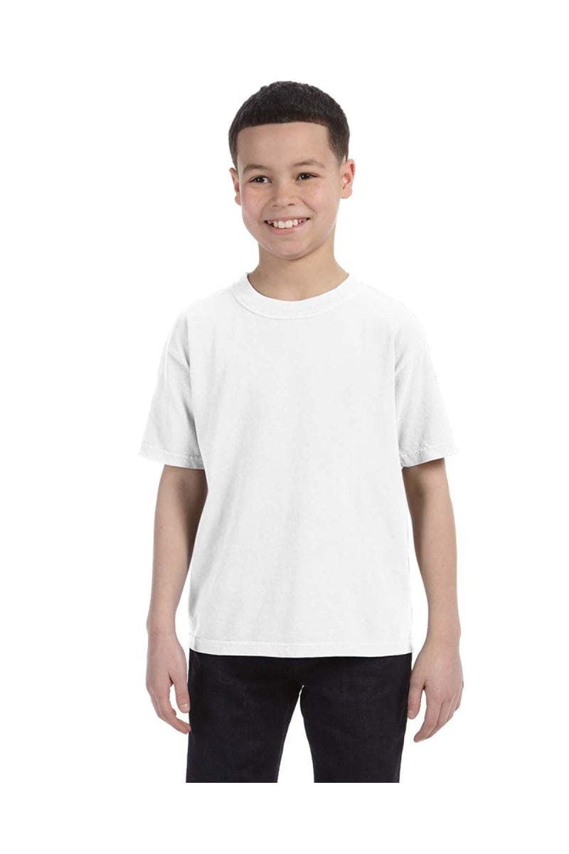 Comfort Colors C9018 Youth Midweight T-Shirt in White