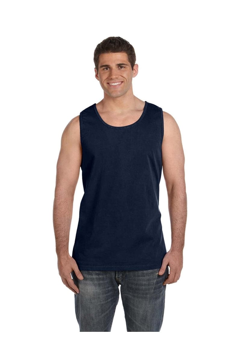 Comfort Colors C9360 Adult Heavyweight RS Tank in True Navy