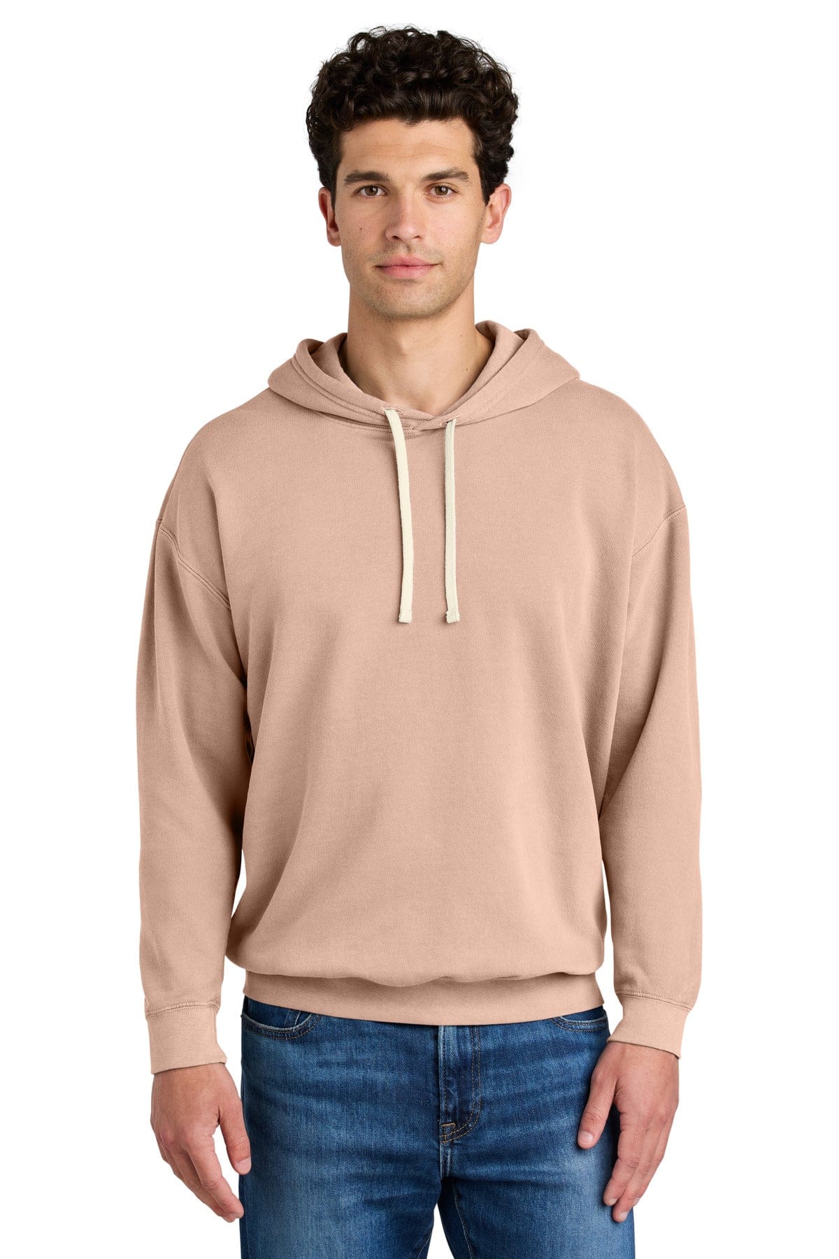 Comfort Colors Sweatshirts/Fleece 2XL / Peachy Comfort Colors Lightweight Hooded Sweatshirt 1467