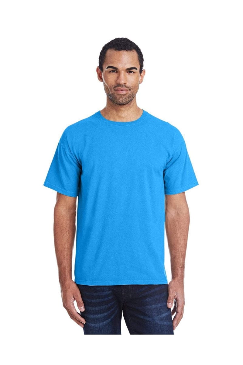 ComfortWash by Hanes GDH100: Men's 5.5 oz., 100% Ringspun Cotton Garment-Dyed T-Shirt in 
