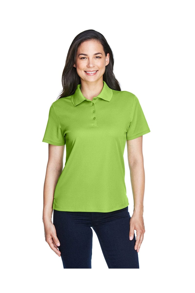 Core 365 78181 Ladies' Performance Pique Polo in Acid Green