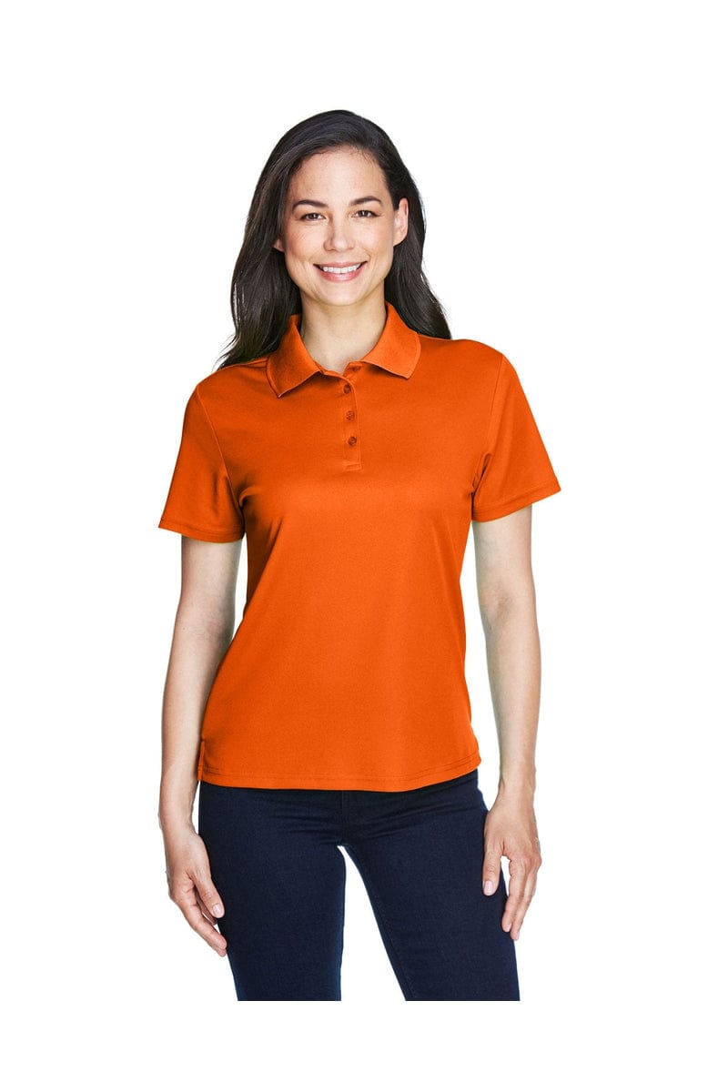 Core 365 78181 Ladies' Performance Pique Polo in Campus Orange