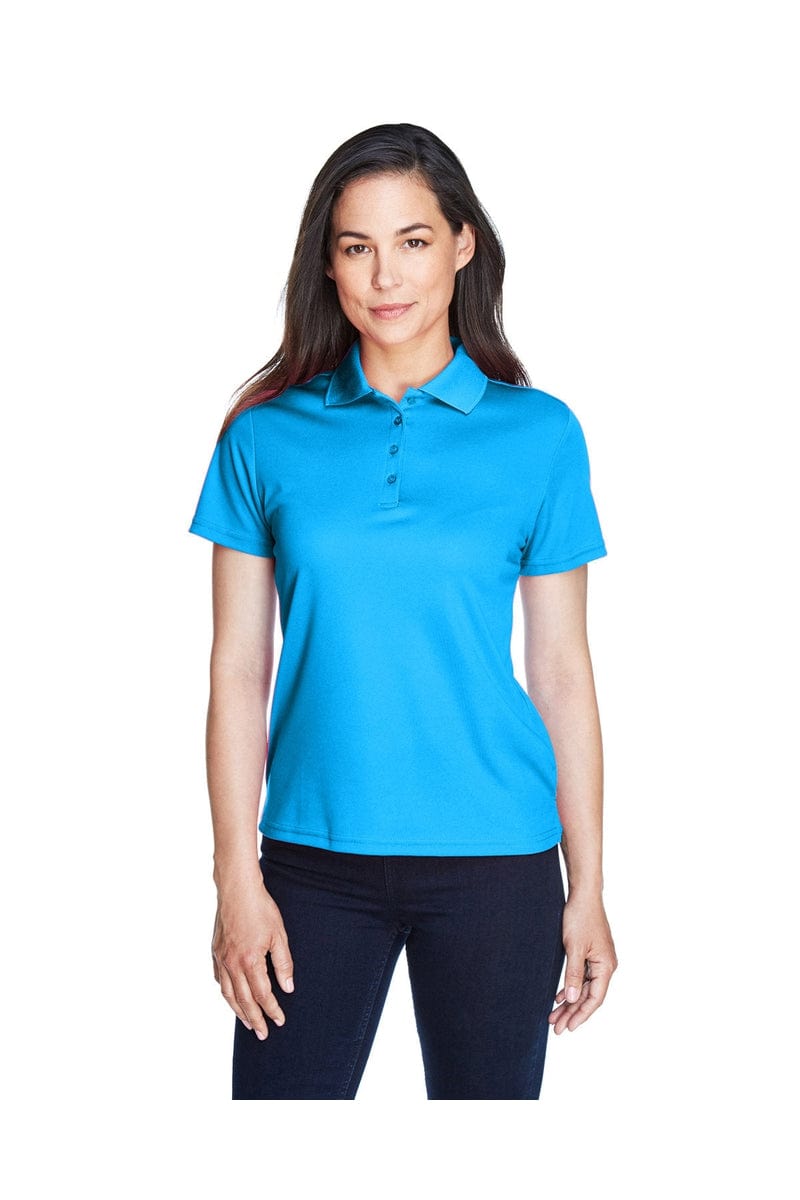 Core 365 78181 Ladies' Performance Pique Polo in Electric Blue