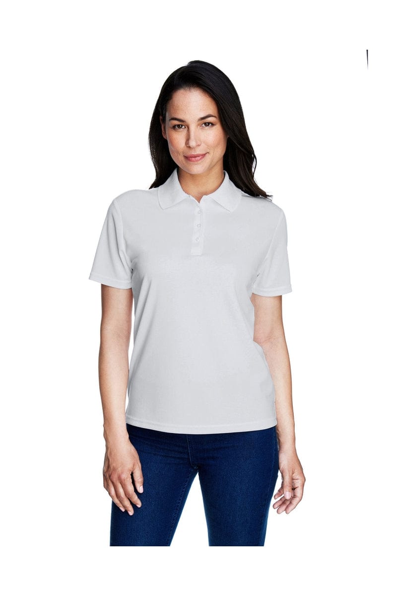 Core 365 78181 Ladies' Performance Pique Polo in Platinum