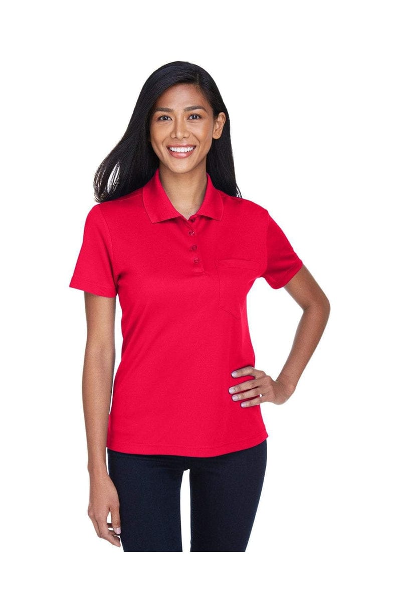 Core 365 78181P Ladies' Origin Performance Pique Polo with Pocket in 