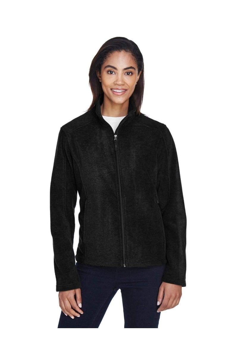 Core 365 78190 Ladies' Journey Fleece Jacket in Black