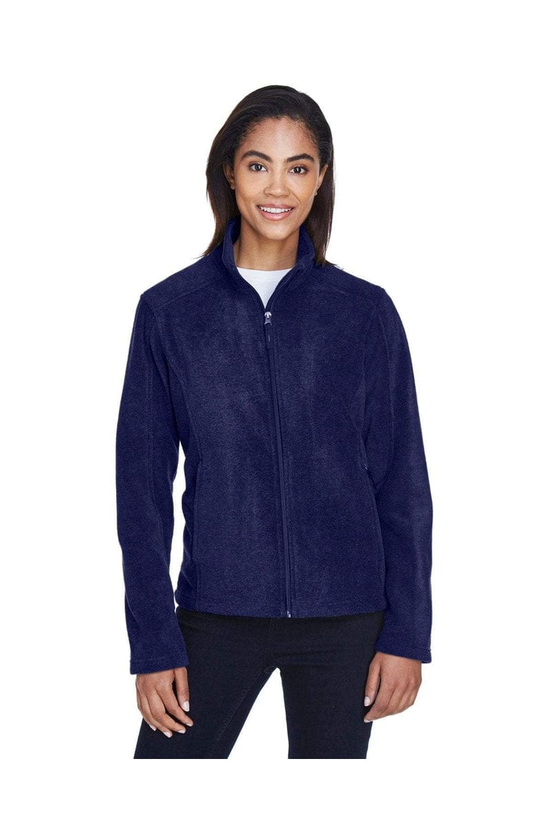 Core 365 78190 Ladies' Journey Fleece Jacket in Classic Navy