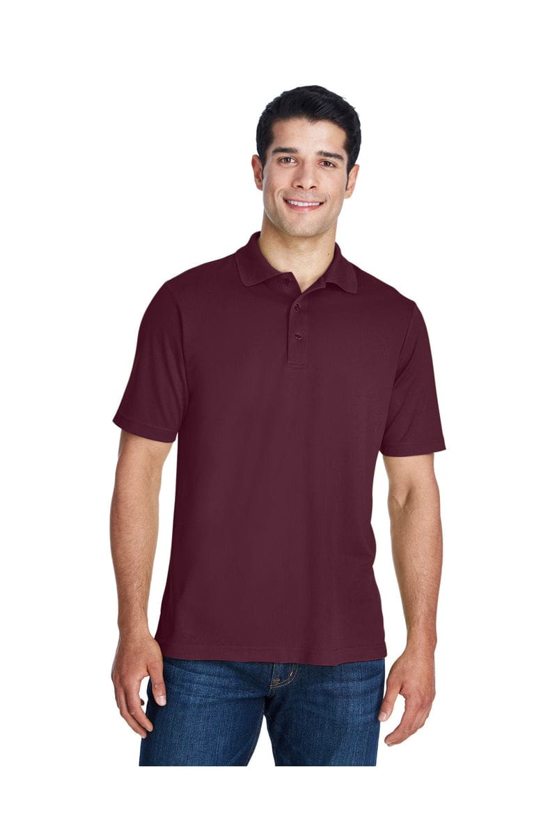 Core 365 88181 Men's Origin Performance Pique Polo in Burgundy