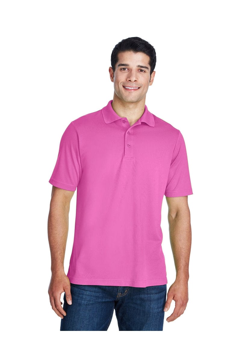 Core 365 88181 Men's Origin Performance Pique Polo in Charity Pink