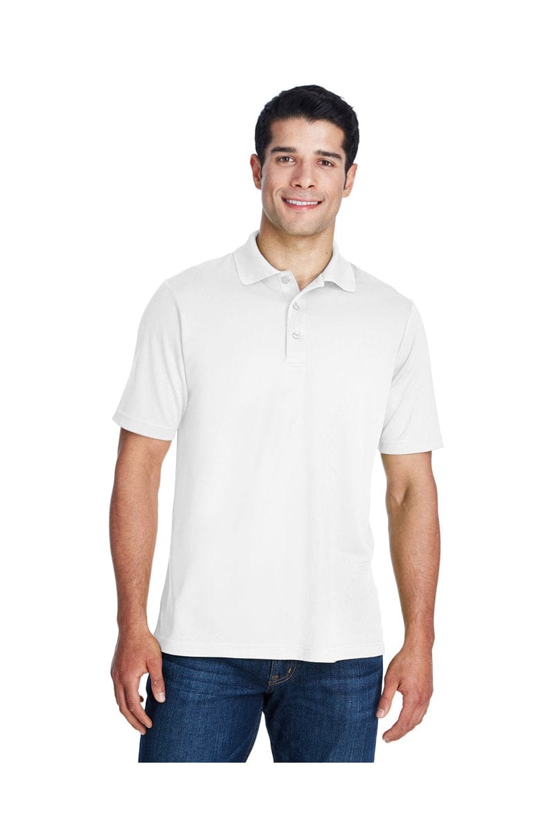 Core 365 88181 Men's Origin Performance Pique Polo in White