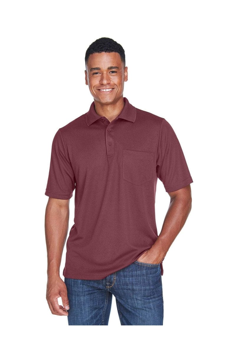 Core 365 88181P Men's Origin Performance Pique Polo with Pocket in 
