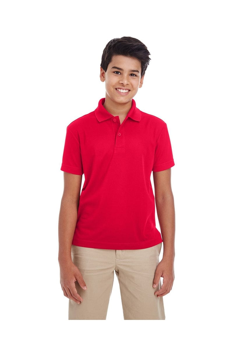 Core 365 88181Y Youth Origin Performance Pique Polo in 