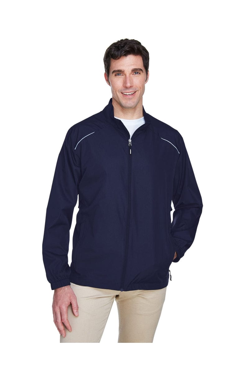 Core 365 88183 Men's Motivate Unlined Lightweight Jacket in Classic Navy