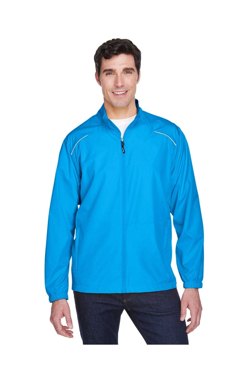 Core 365 88183 Men's Motivate Unlined Lightweight Jacket in Electric Blue