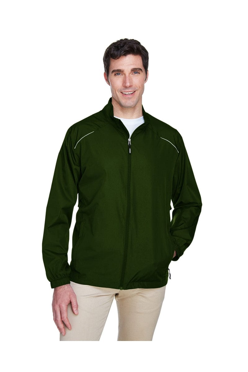Core 365 88183 Men's Motivate Unlined Lightweight Jacket in Forest