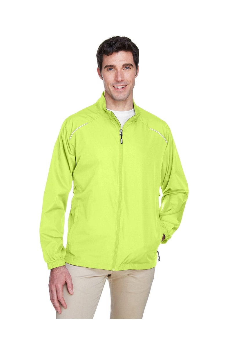Core 365 88183 Men's Motivate Unlined Lightweight Jacket in Safety Yellow