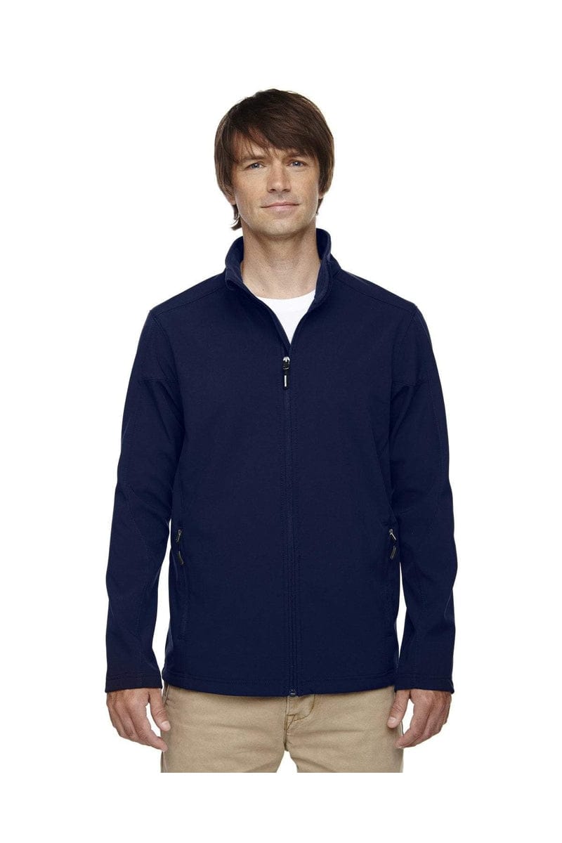 Core 365 88184T Men's Tall Cruise Two-Layer Fleece Bonded Soft Shell Jacket in 