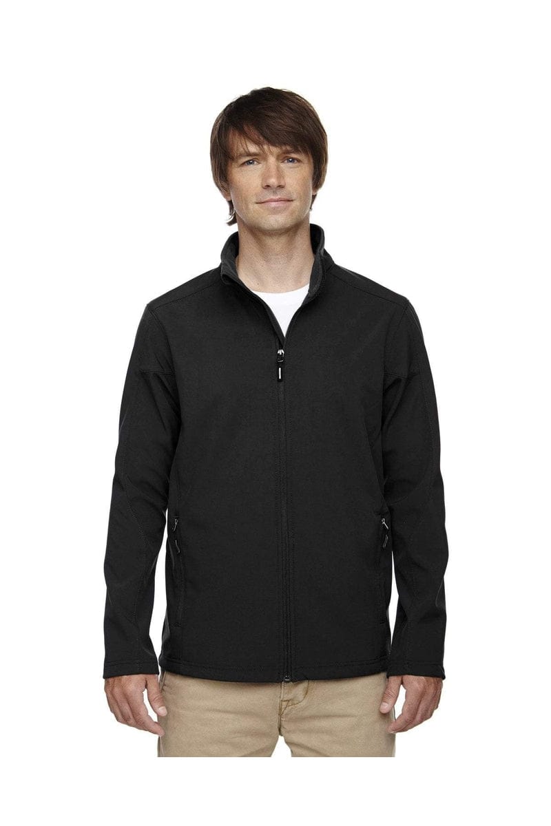 Core 365 88184T Men's Tall Cruise Two-Layer Fleece Bonded Soft Shell Jacket in 