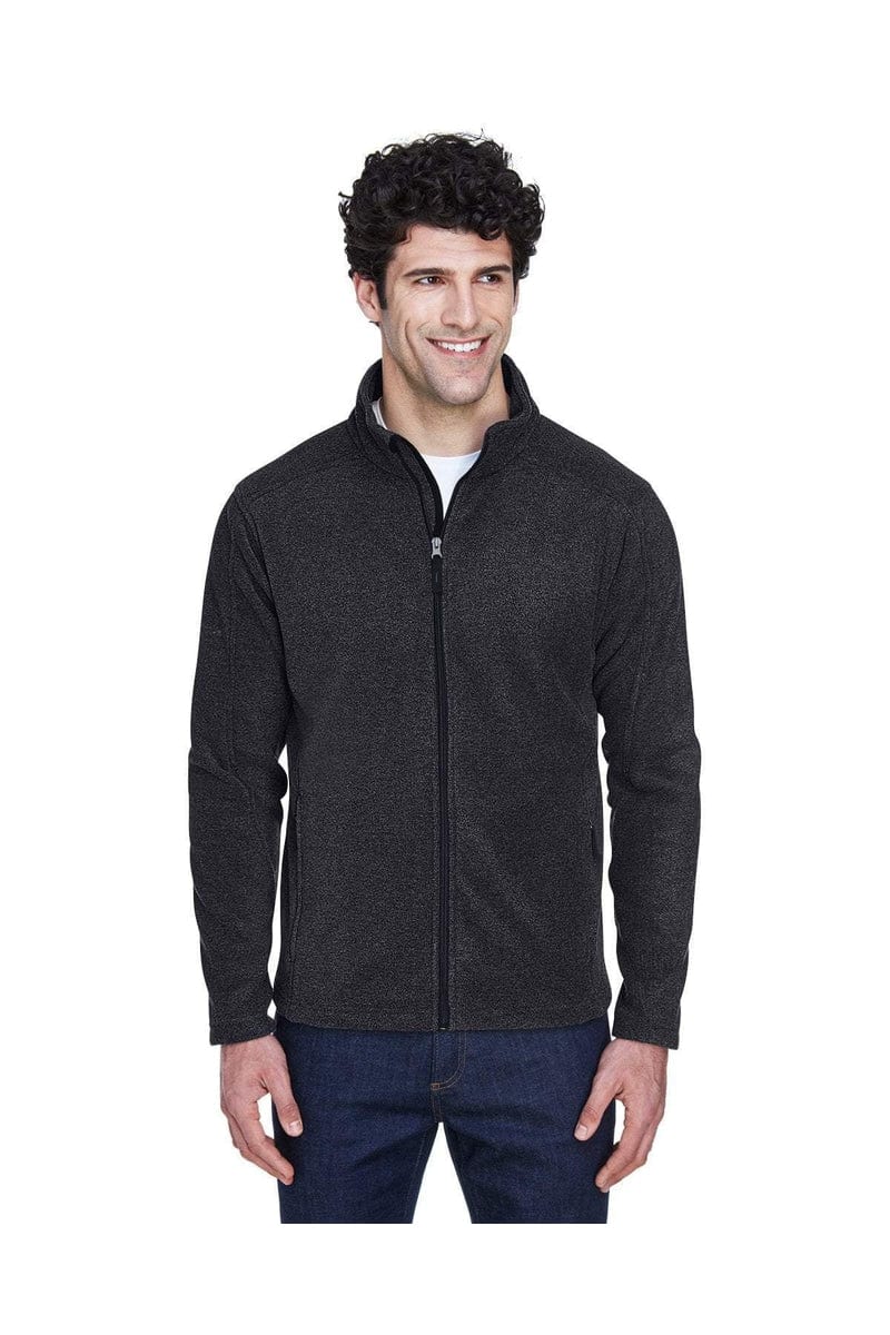 Core 365 88190 Men's Journey Fleece Jacket in Heather Charcoal