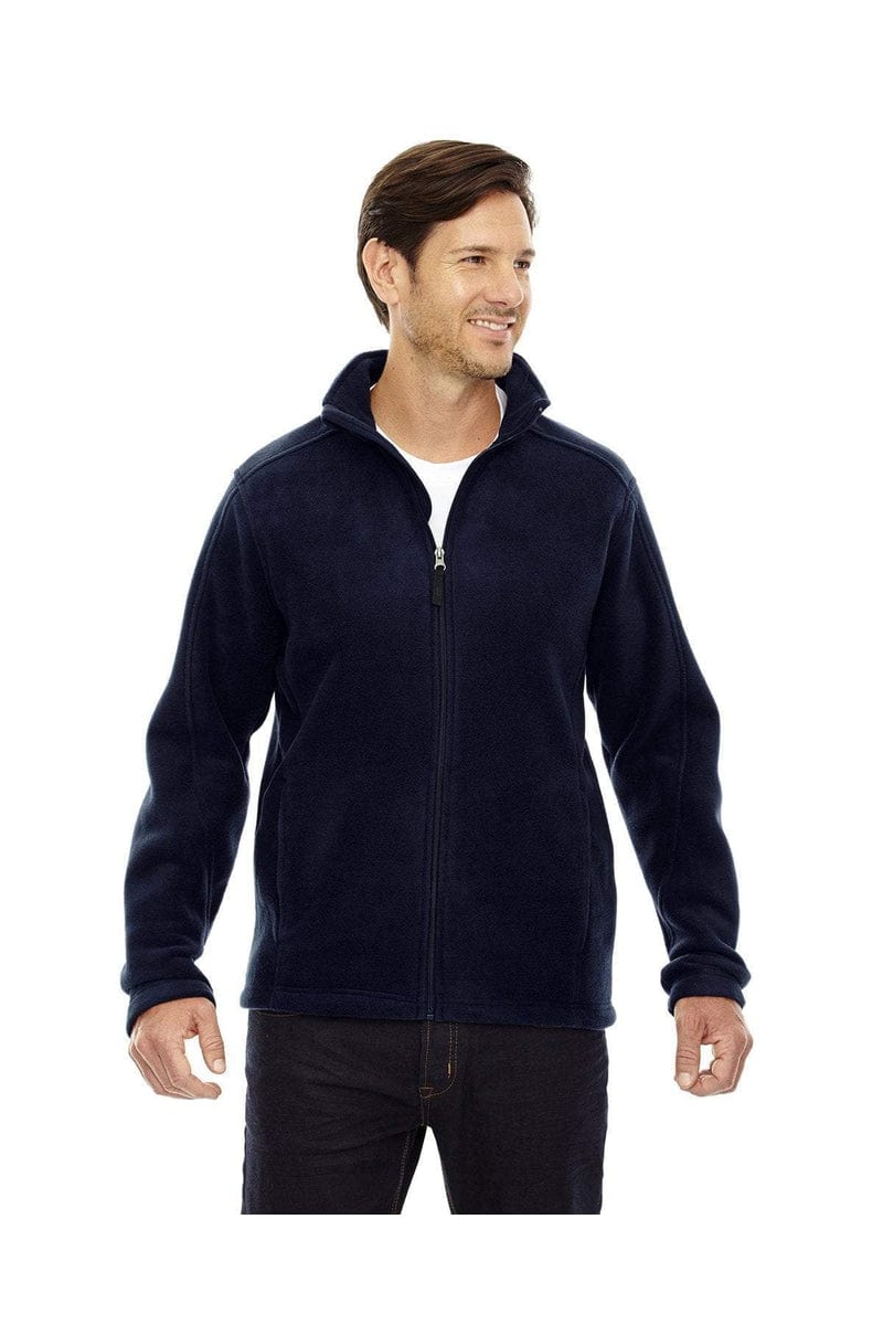 Core 365 88190T Men's Tall Journey Fleece Jacket in Classic Navy