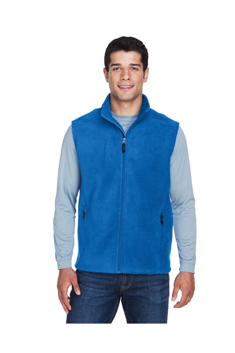 Core 365 88191 Men's Journey Fleece Vest in True Royal