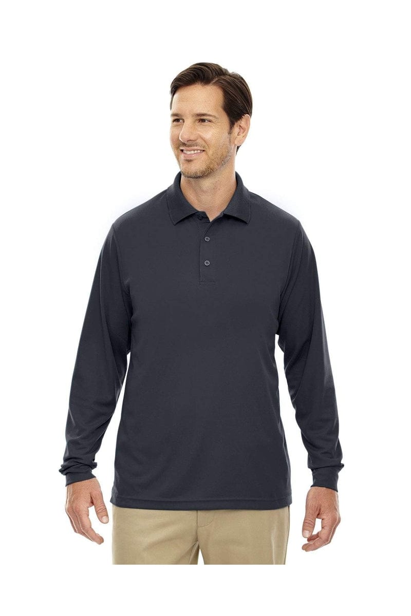 Core 365 88192T Men's Tall Pinnacle Performance Long-Sleeve Pique Polo in 