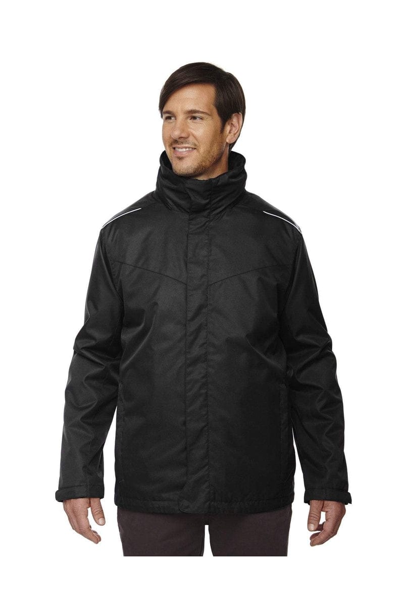 Core 365 88205T: Men's Tall Region 3-in-1 Jacket with Fleece Liner