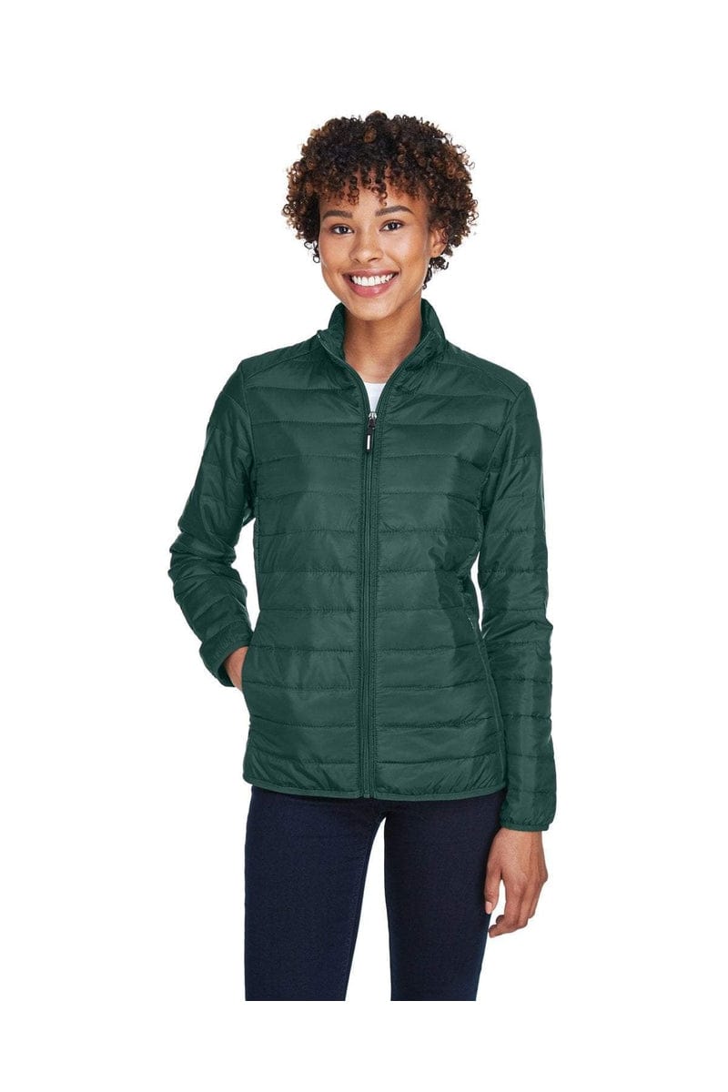 Core 365 CE700W Ladies' Prevail Packable Puffer Jacket in 