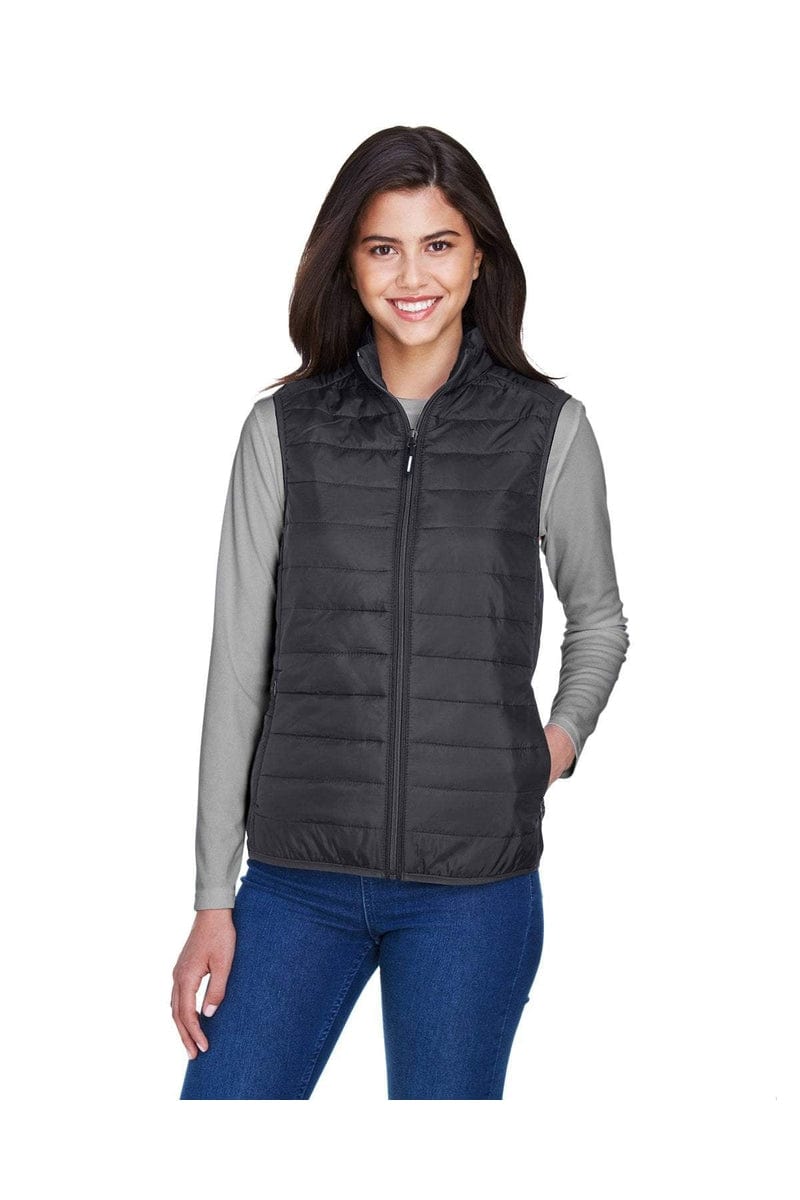 Core 365 CE702W Ladies' Prevail Packable Puffer Vest in 