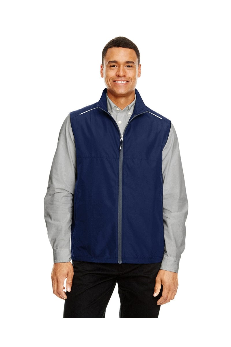Core 365 CE703 Men's Techno Lite Unlined Vest in Classic Navy