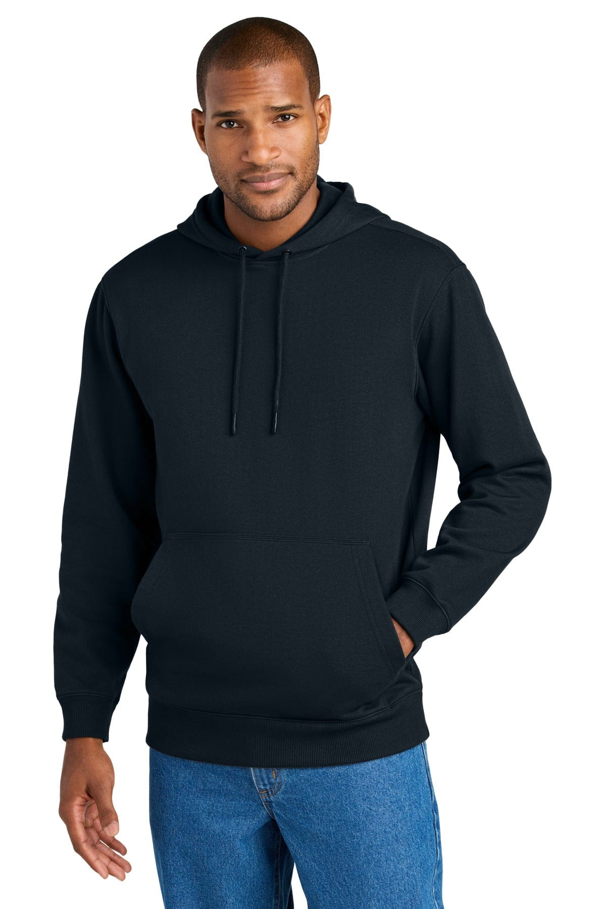 CornerStone CSF630 Tough Fleece Pullover Hoodie in Navy