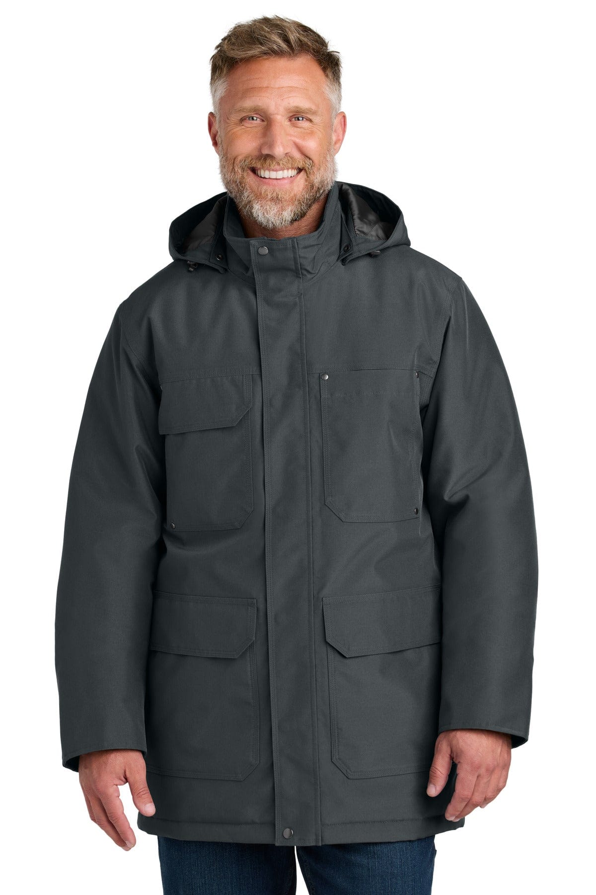CornerStone CSJ10 Elements Insulated Parka in Iron Grey