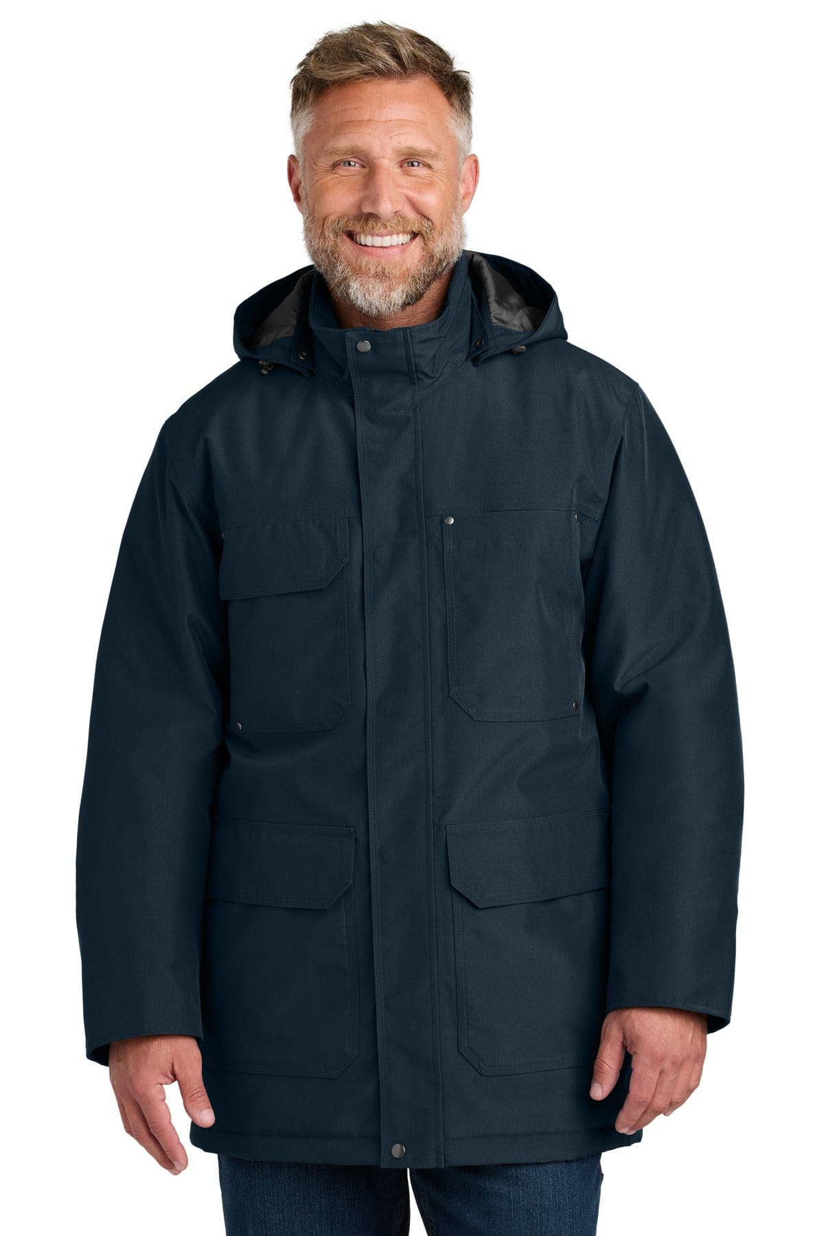 CornerStone CSJ10 Elements Insulated Parka in Navy