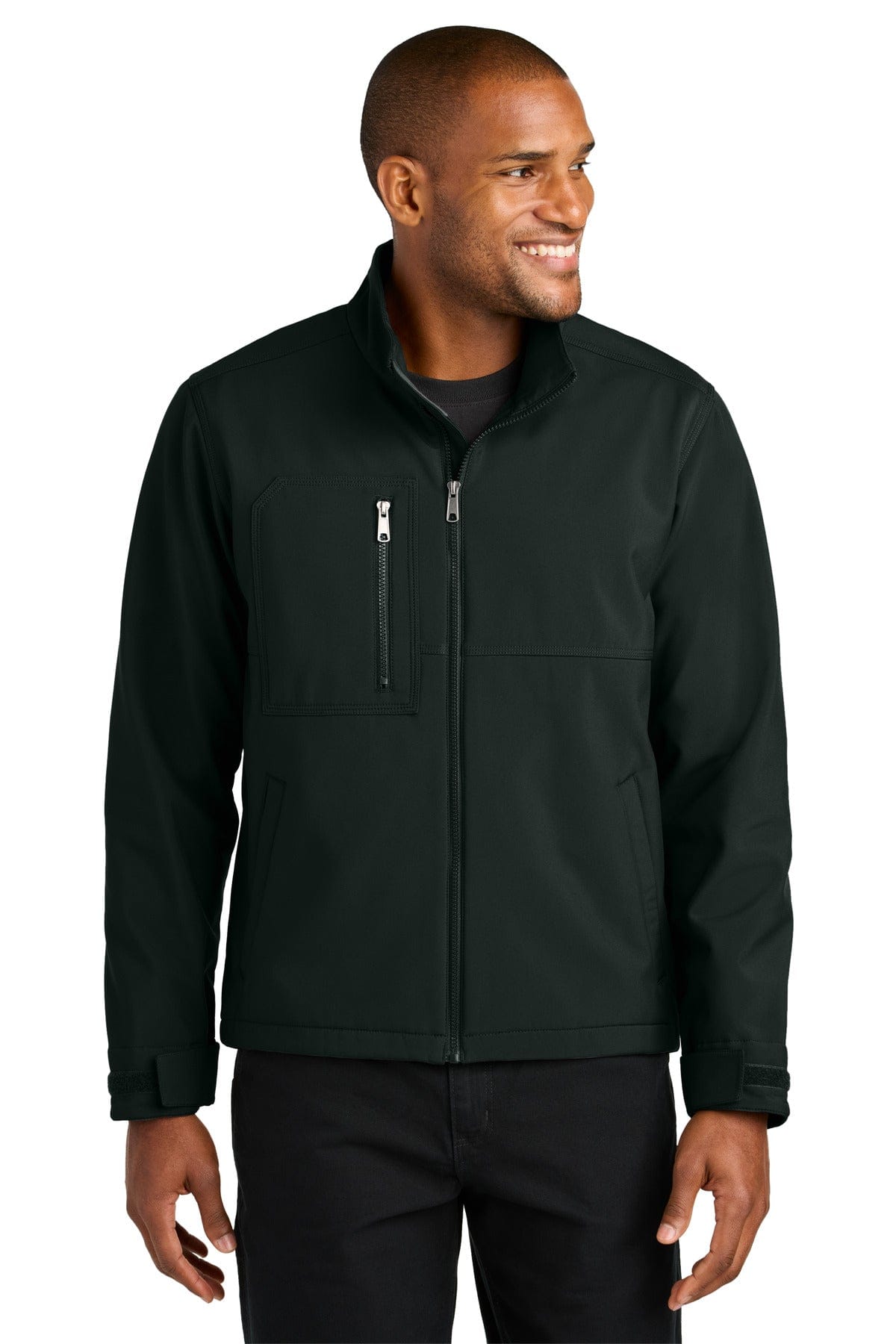 CornerStone CSJ70 Workwear Soft Shell in Black