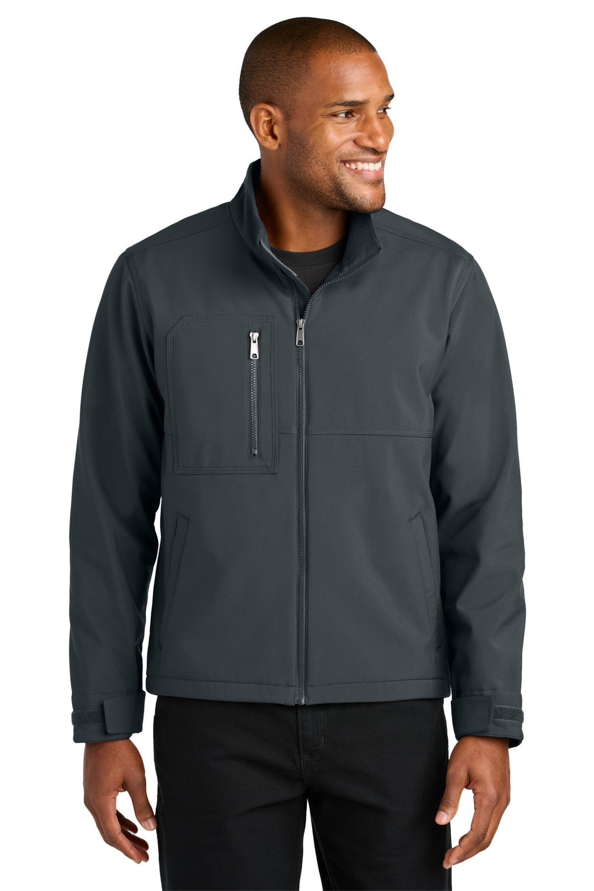CornerStone CSJ70 Workwear Soft Shell in Iron Grey