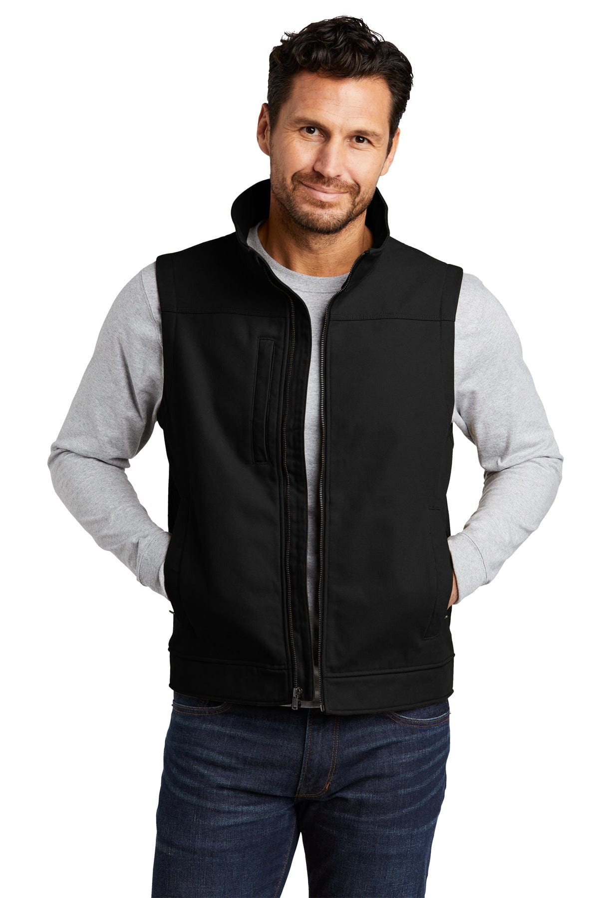 CornerStone Duck Bonded Soft Shell Vest CSV60 in 