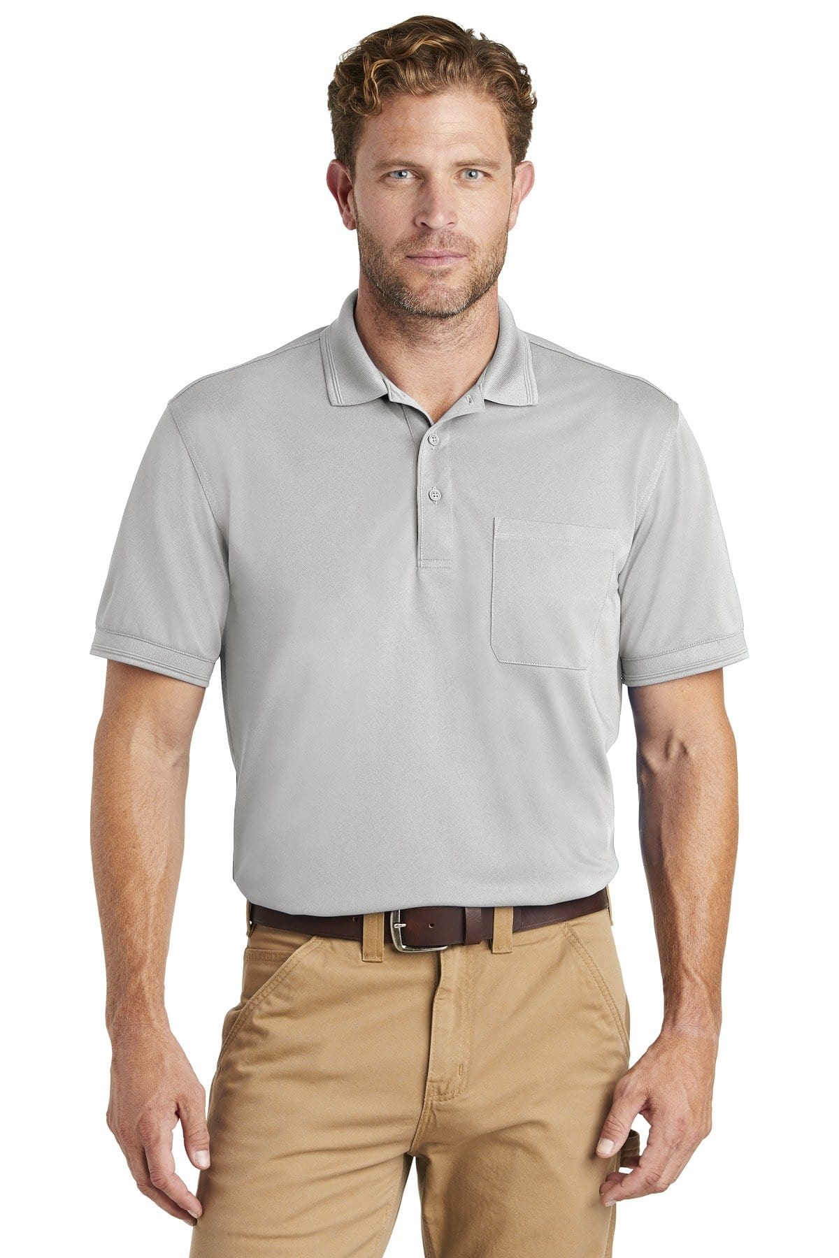 CornerStone Industrial Snag-Proof Pique Pocket Polo. CS4020P in 