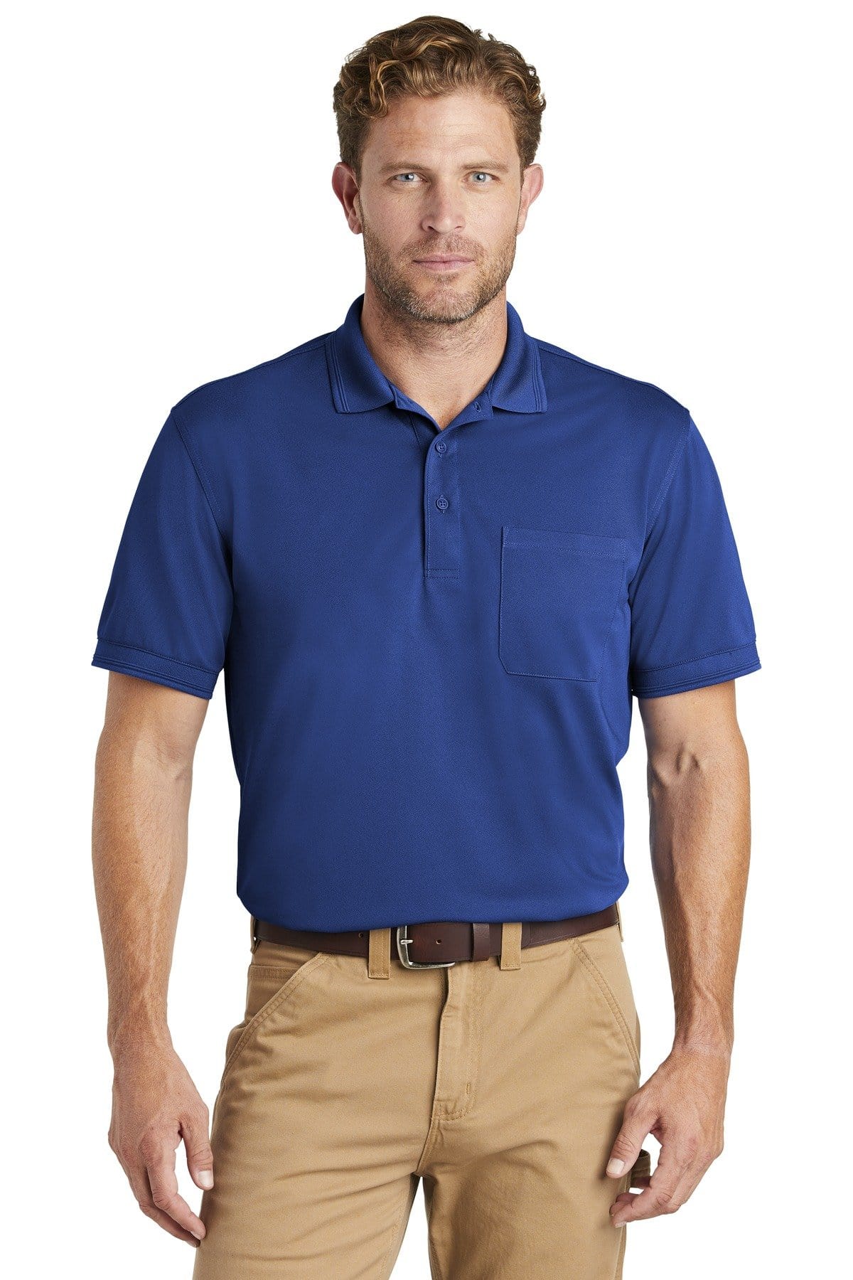 CornerStone Industrial Snag-Proof Pique Pocket Polo. CS4020P in 