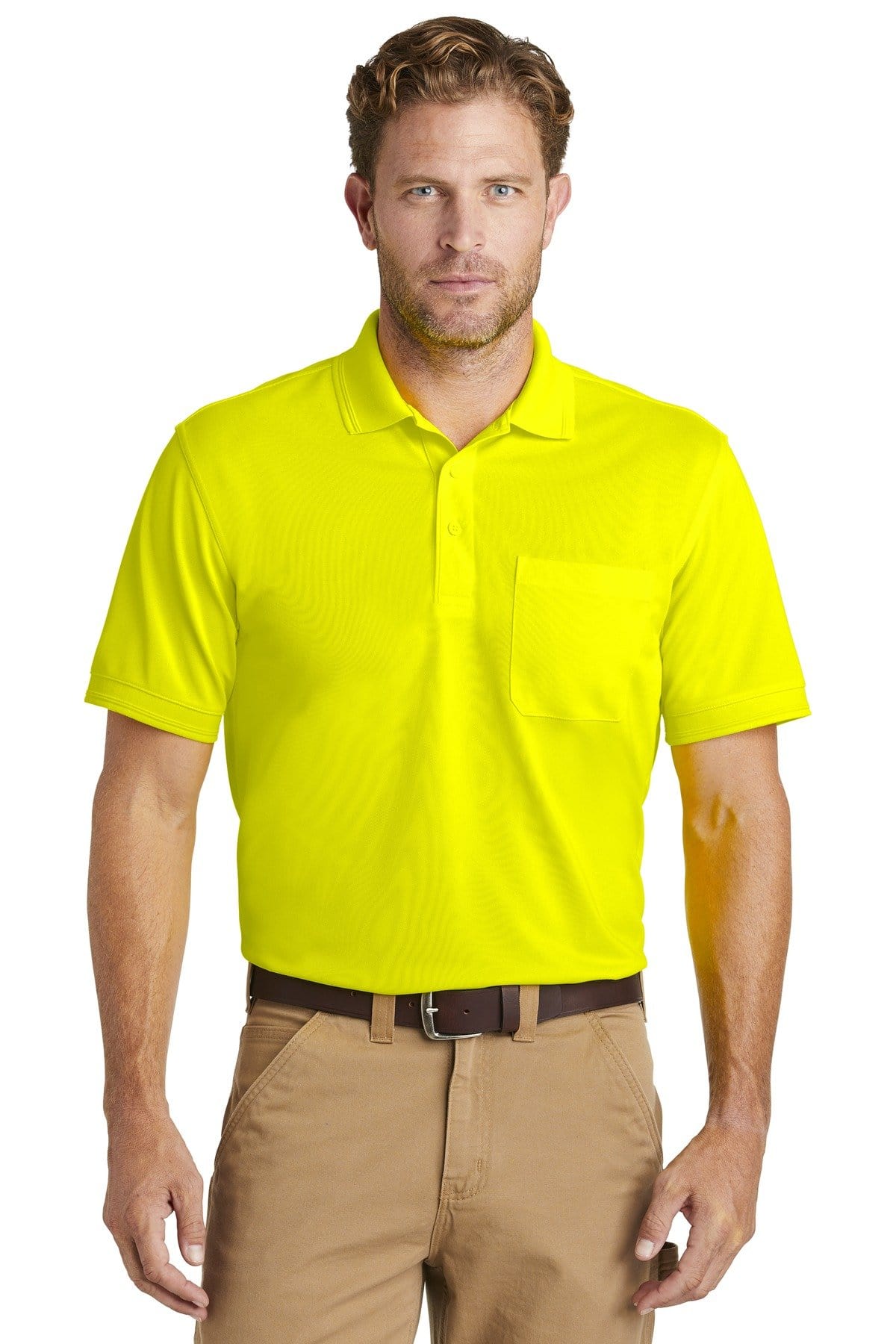 CornerStone Industrial Snag-Proof Pique Pocket Polo. CS4020P in 