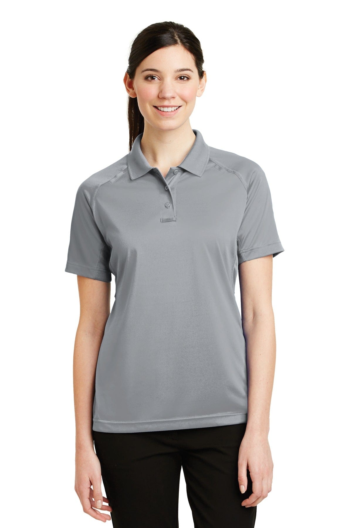 CornerStone - Ladies Select Snag-Proof Tactical Polo. CS411, Basic Colors in Light Grey