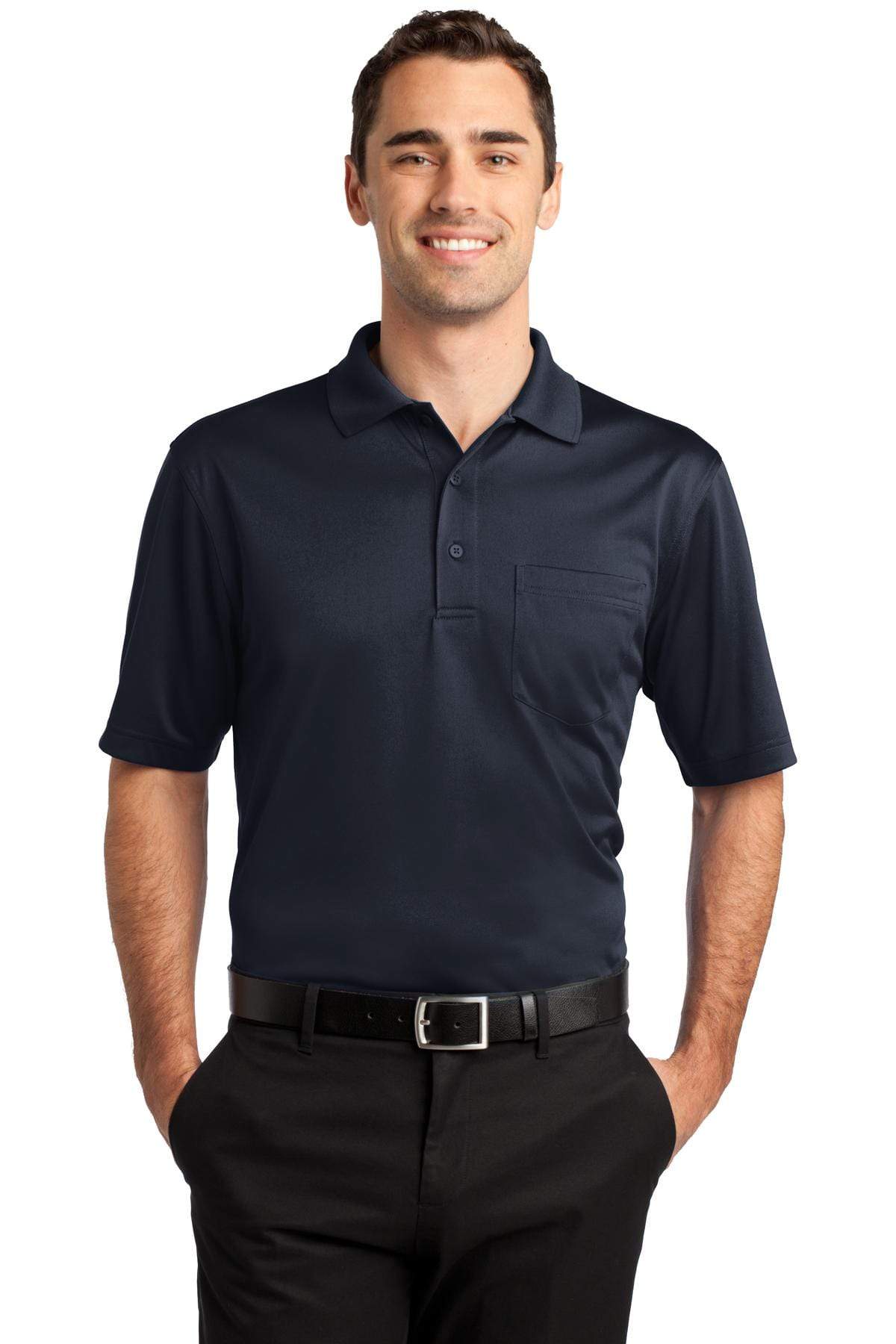 CornerStone Select Snag-Proof Pocket Polo. CS412P in 