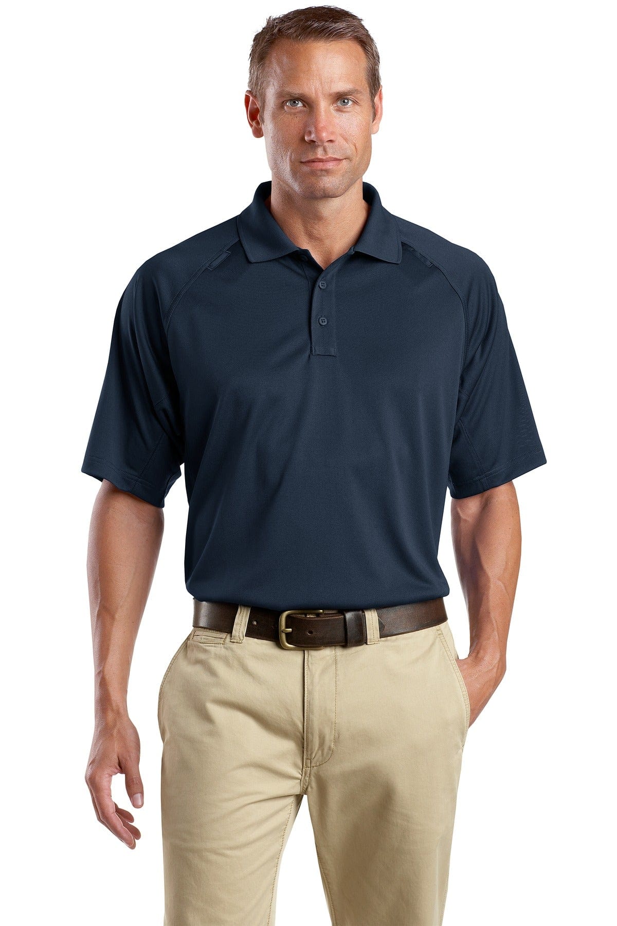 CornerStone Select Snag-Proof Tactical Polo. CS410 in Dark Navy