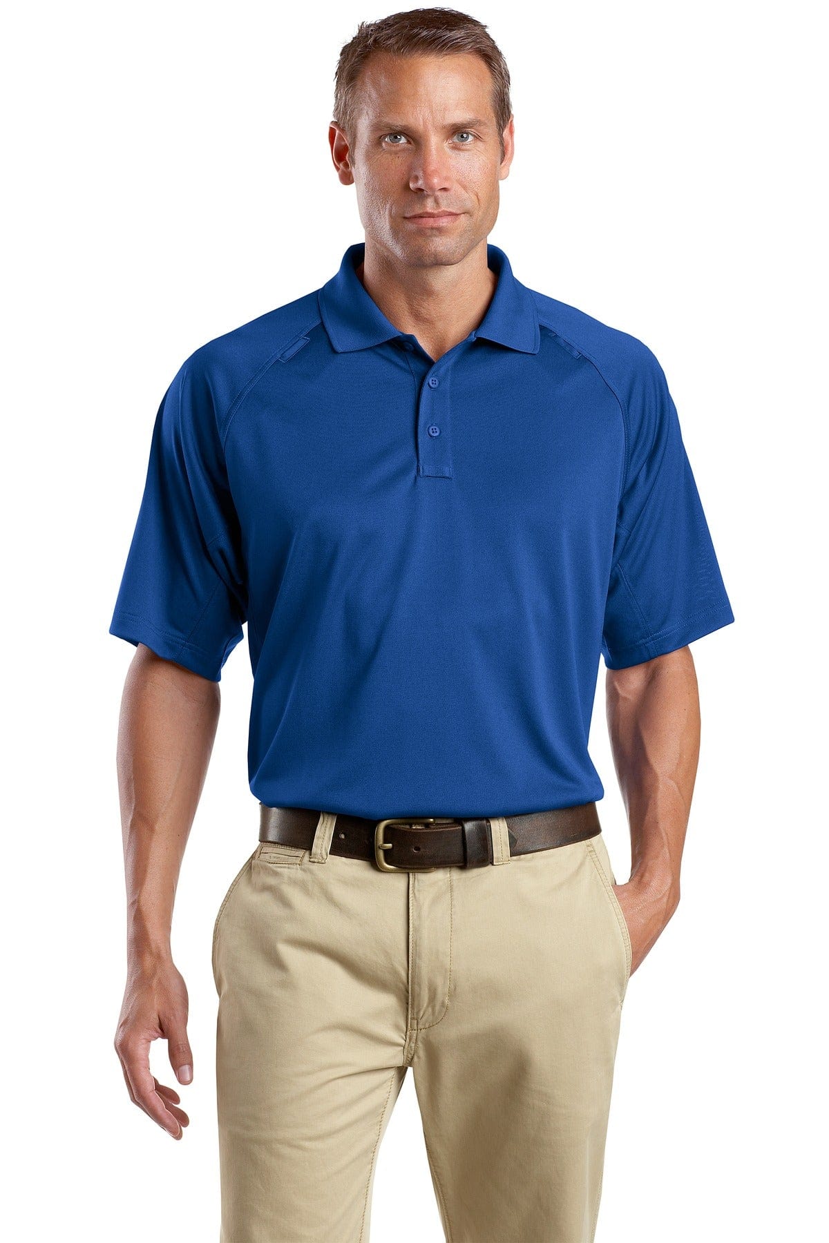 CornerStone Select Snag-Proof Tactical Polo. CS410 in Royal