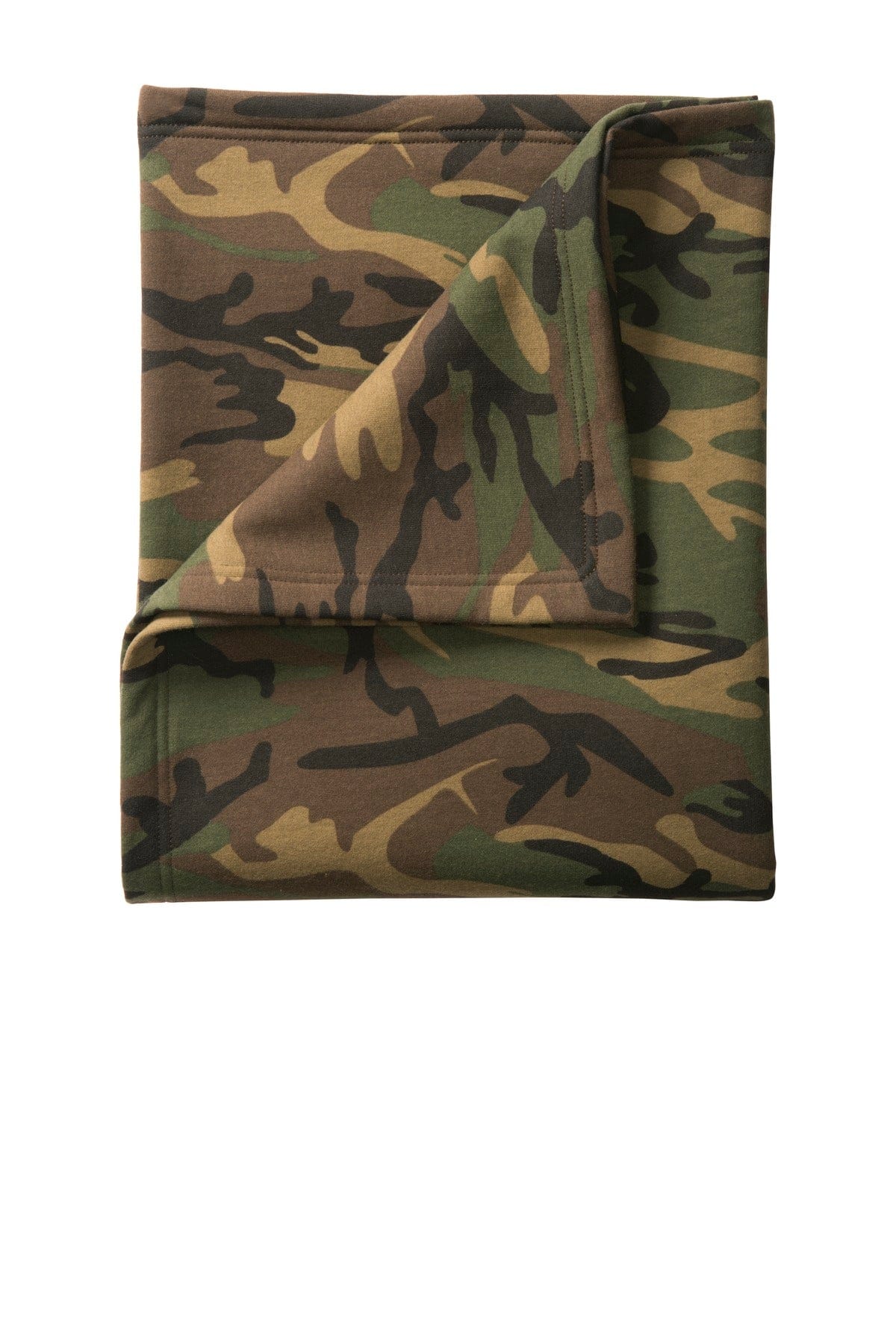 DISCONTINUED Port & Company ® Core Fleece Camo Sweatshirt Blanket. BP78C