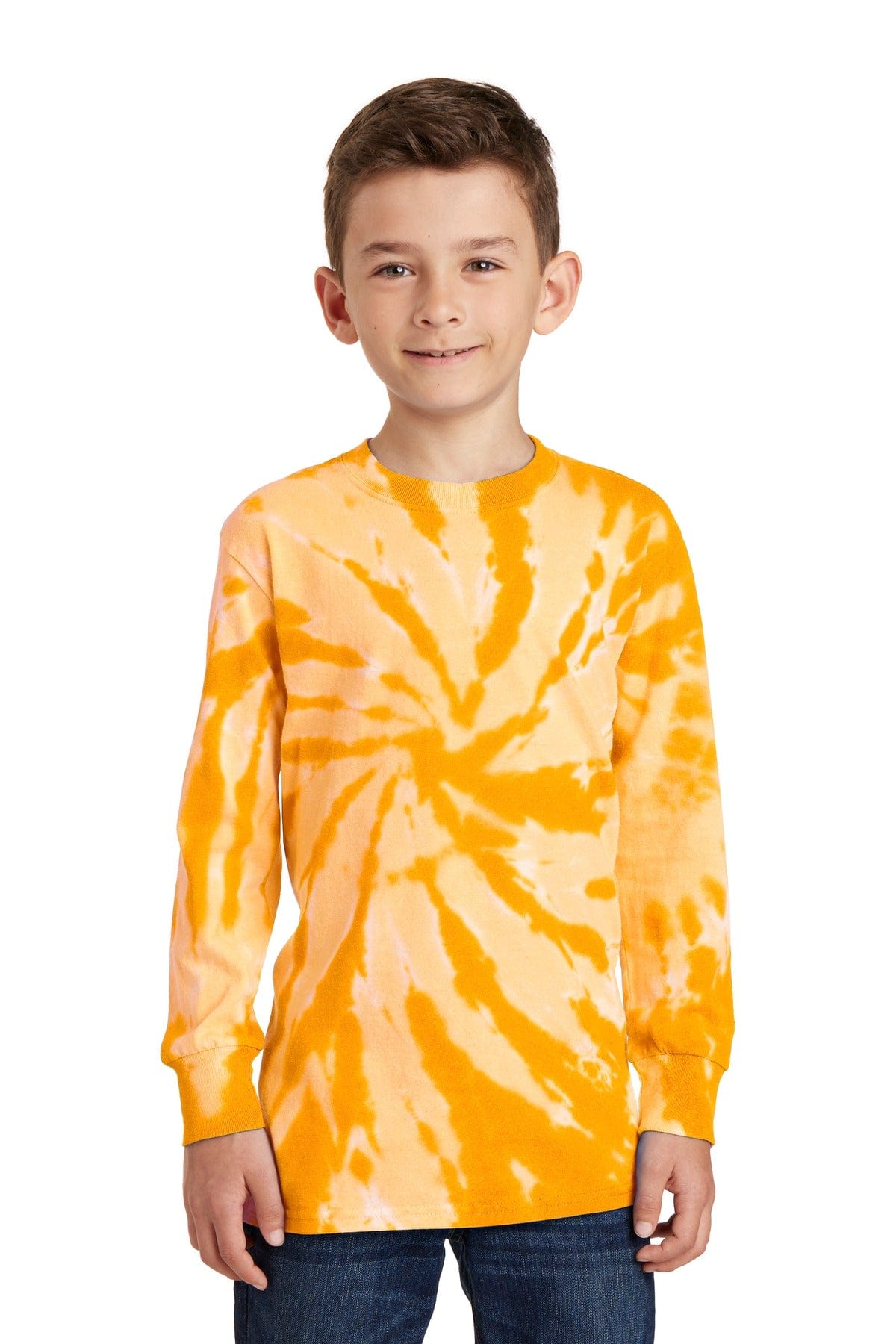 DISCONTINUED Port & Company ® Youth Tie-Dye Long Sleeve Tee. PC147YLS